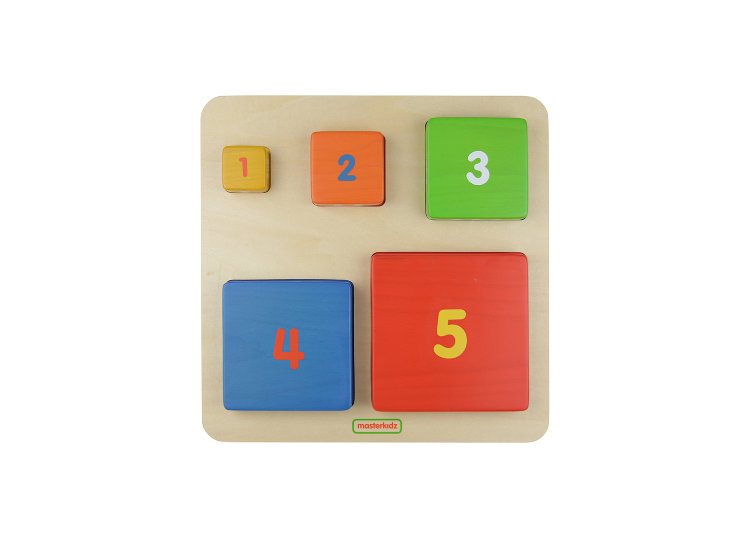 Numbers and Colours Stacking Blocks